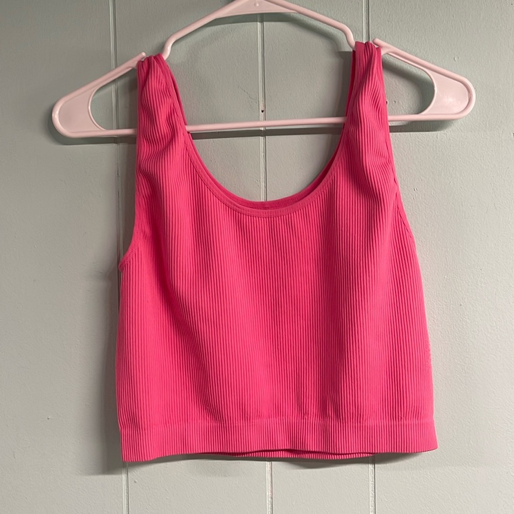Ribbed crop top